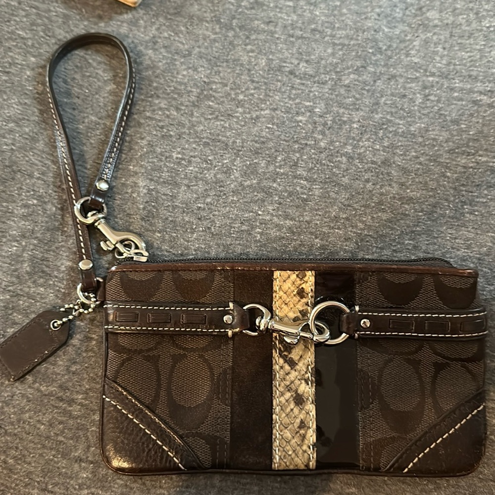 Coach Wristlet